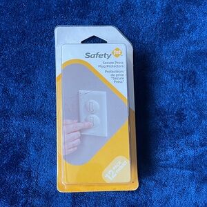 NIB Secure Press Plug Protectors - White